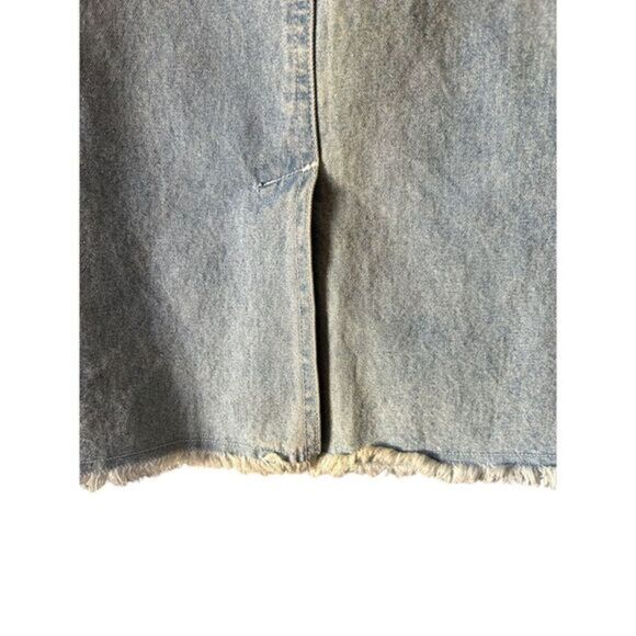 Tower Hill denim knee‎ length skirt, size 14. - Picture 4 of 8